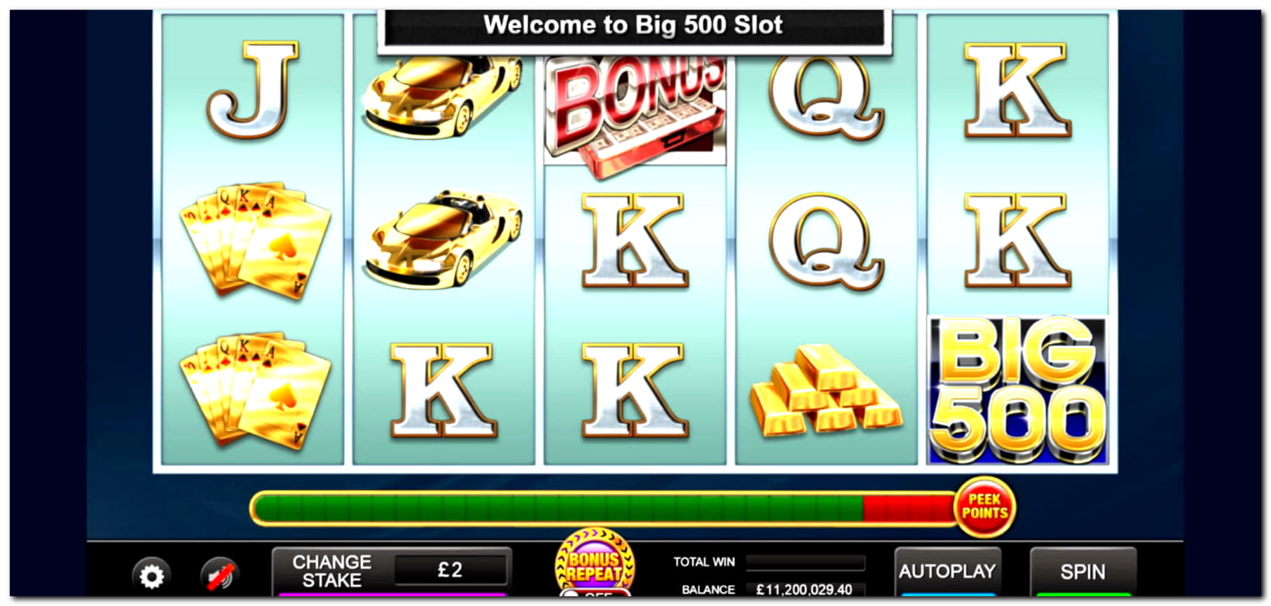 €475 Tournament at BGO Casino