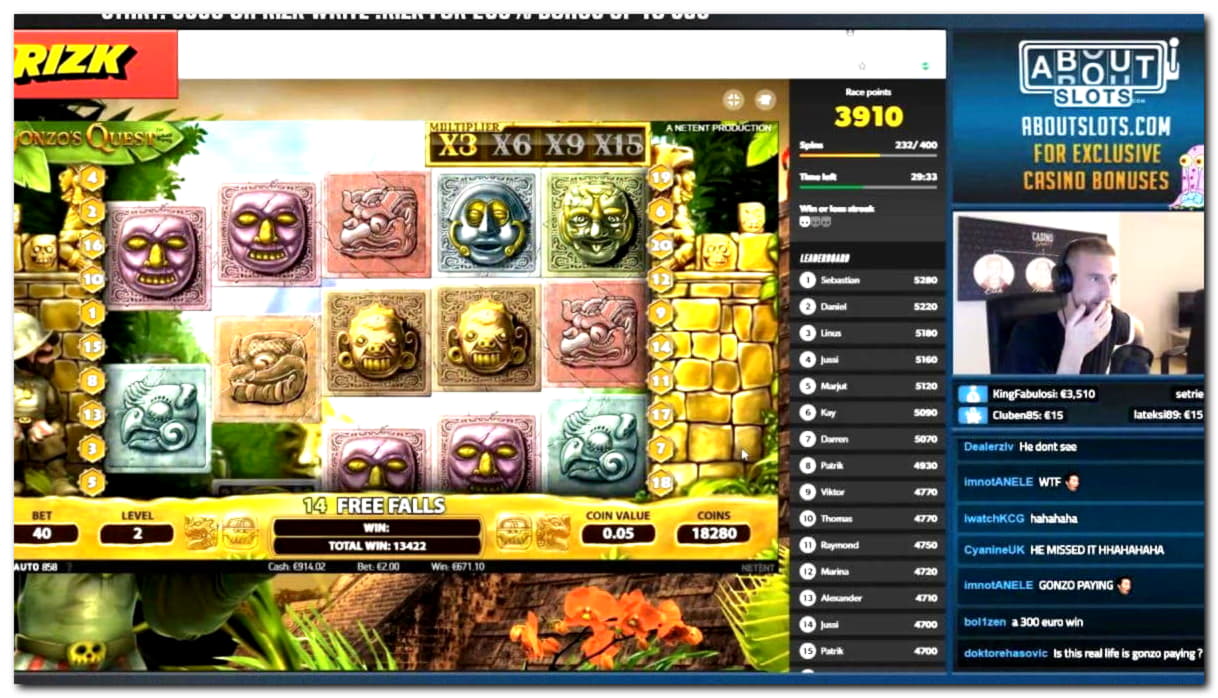 225 Free Spins no deposit casino at Sloty Casino