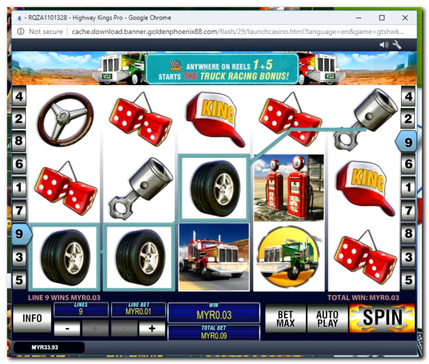 EURO 185 free chip at Slots Billion Casino