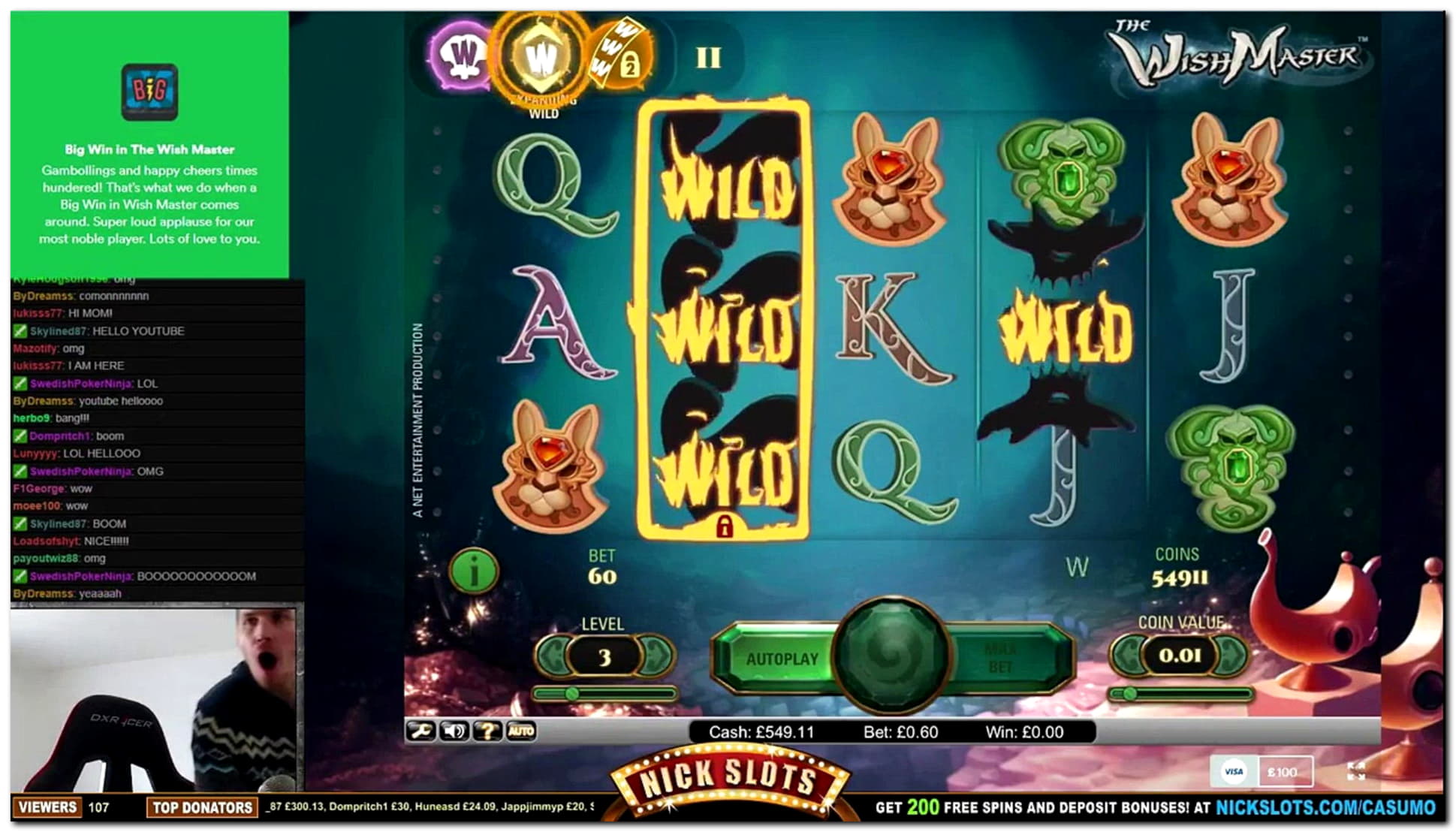 745% Match Bonus Casino at Casino com