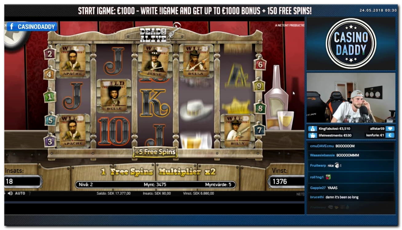 140 Free Spins at Rizk Casino