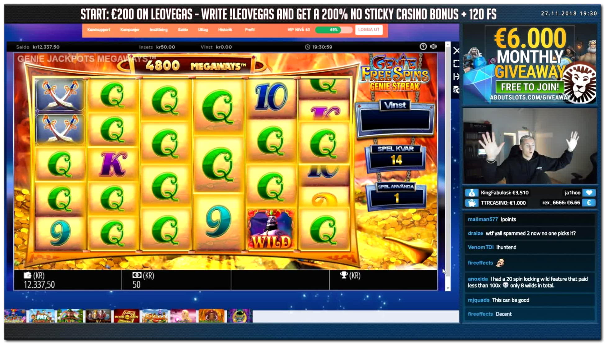 €540 No deposit bonus casino at Casino Shadowbet