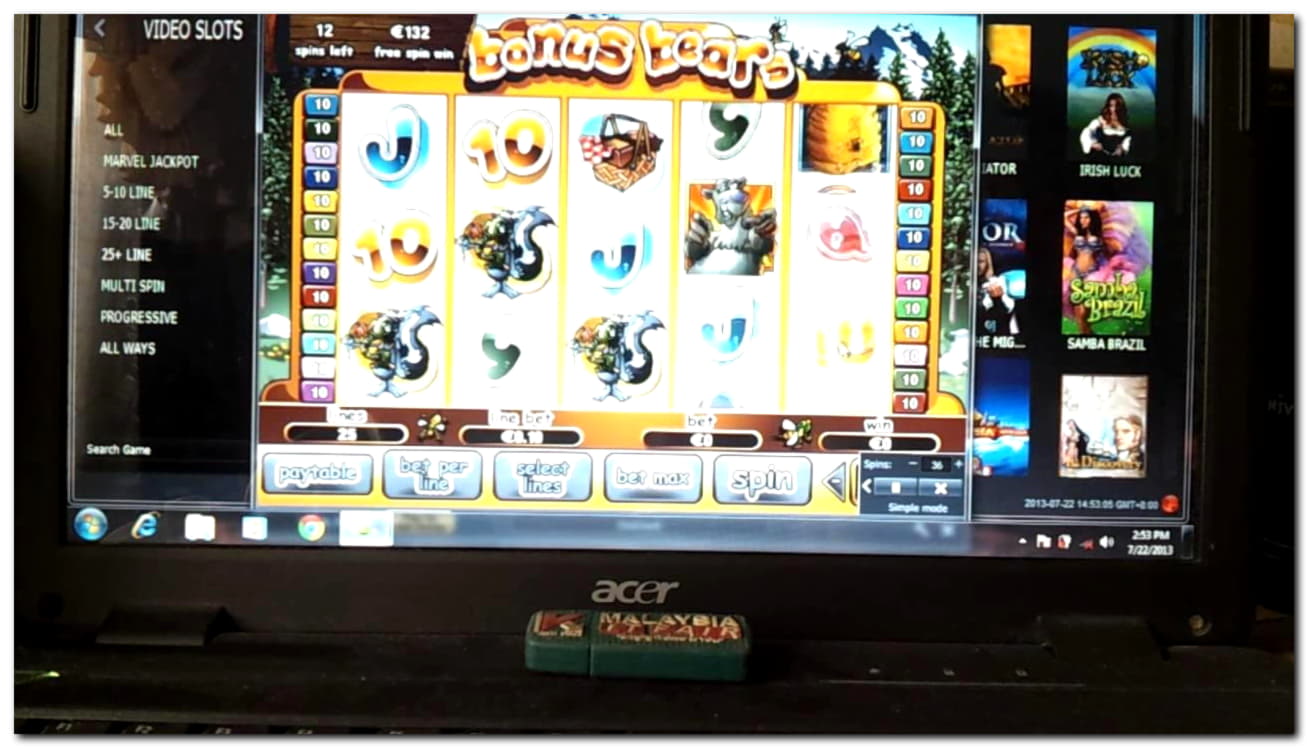 77 FREE Spins at Video Slots Casino