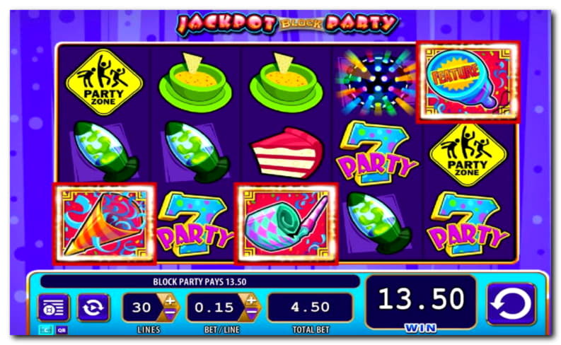 235 Free Spins Casino at Party Casino