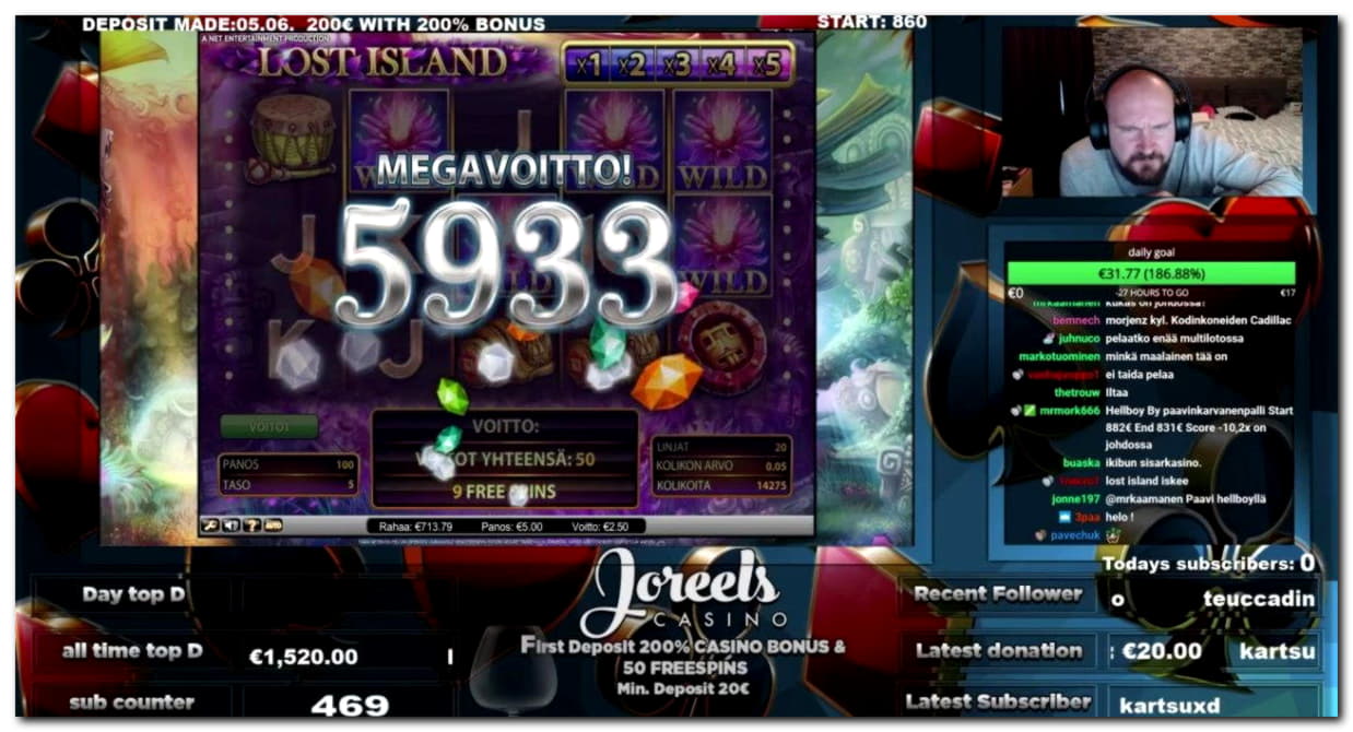 195 FREE SPINS at 777 Casino