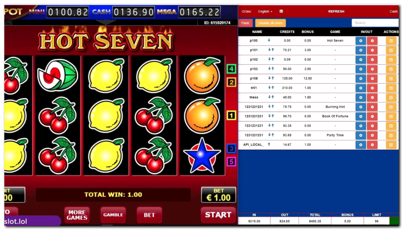€485 Casino Tournament at 777 Casino