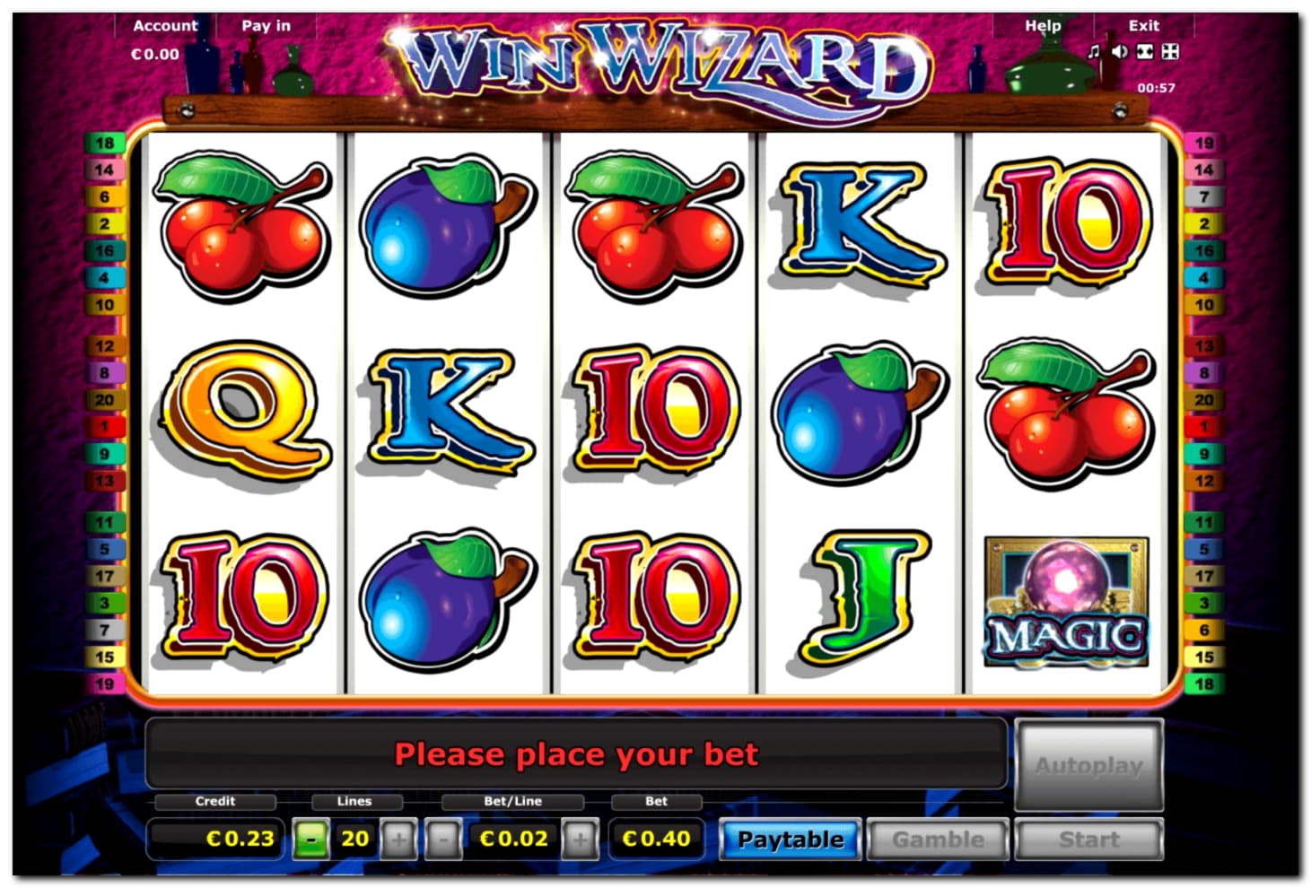 EUR 1440 No deposit bonus code at Casino Shadowbet