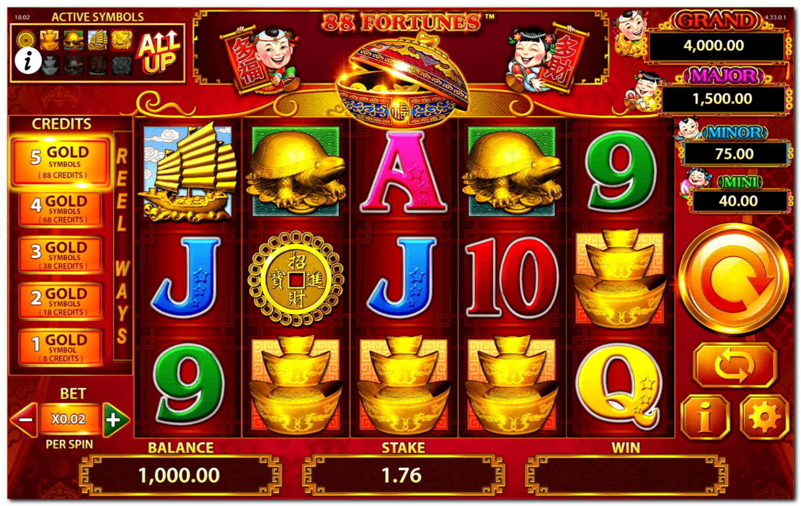 EUR 665 Casino Chip at Slots Billion Casino