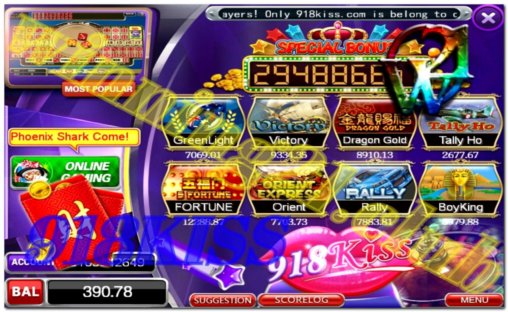 $560 Online Casino Tournament at Kaboo Casino