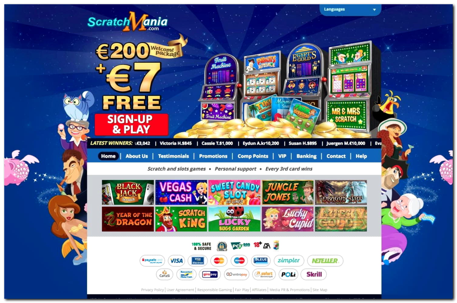 155 FREE SPINS at Energy Casino