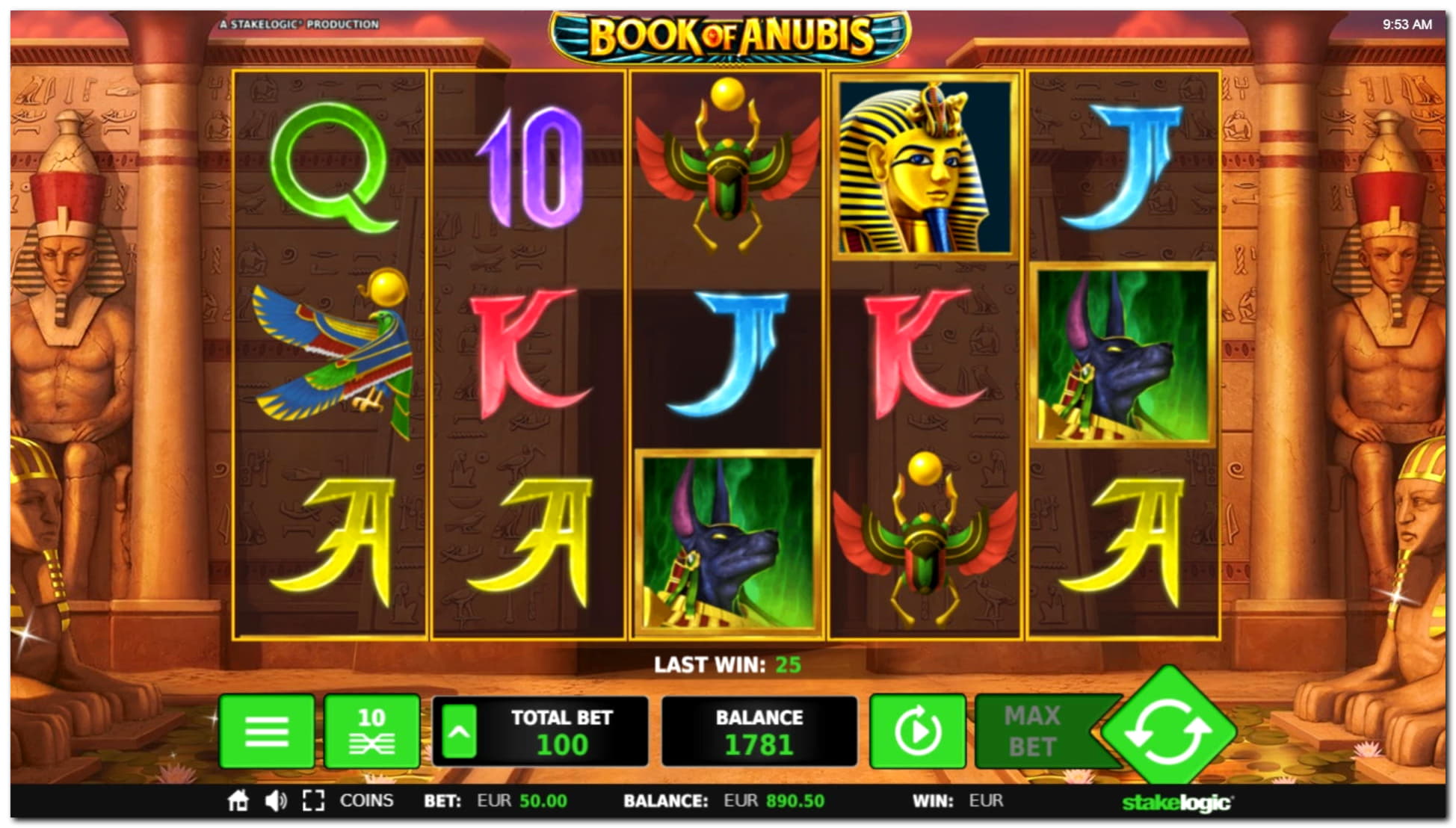 105 Free Spins no deposit at Genesis Casino