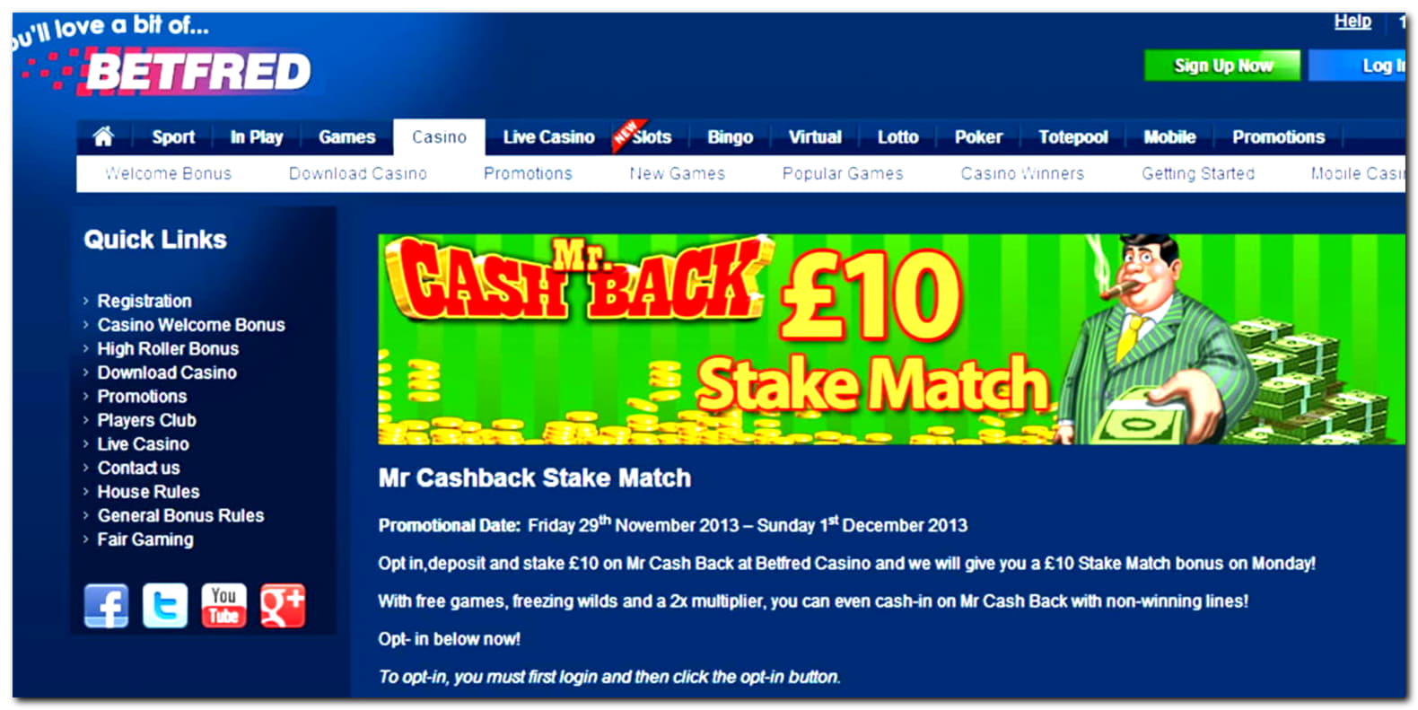 45 Free casino spins at Sloty Casino