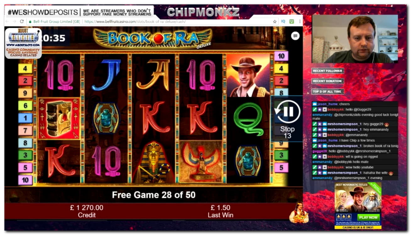 140 Loyal Free Spins! at Kaboo Casino