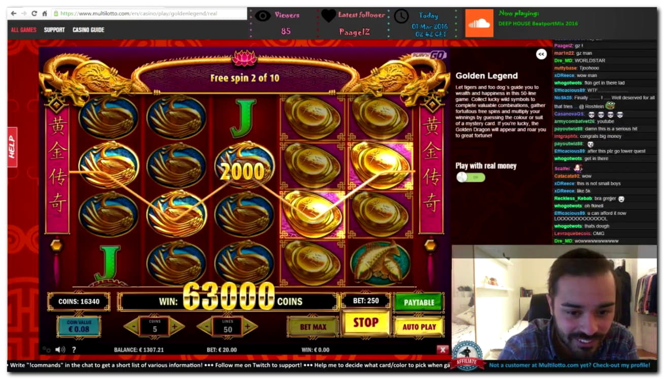 125% Casino match bonus at Vegas Hero Casino