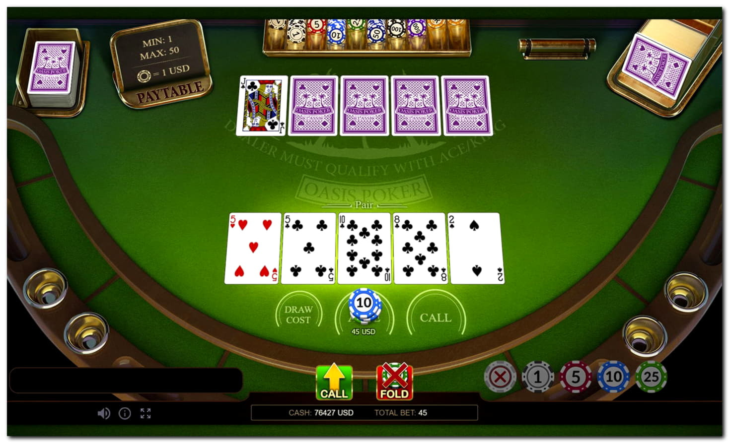 EUR 50 no deposit casino bonus at 888 Casino