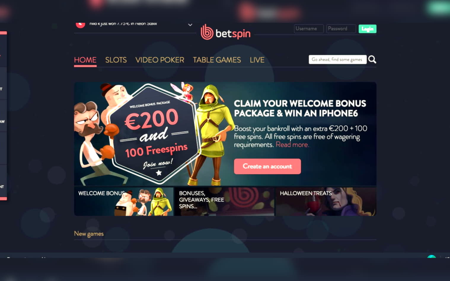 55% Casino Welcome Bonus at Casino Shadowbet