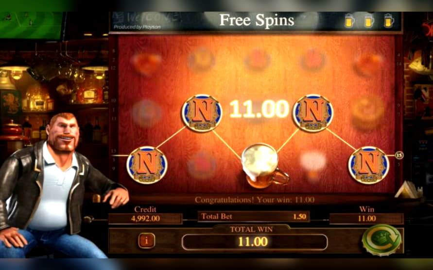 EURO 115 free casino chip at Cherry Casino