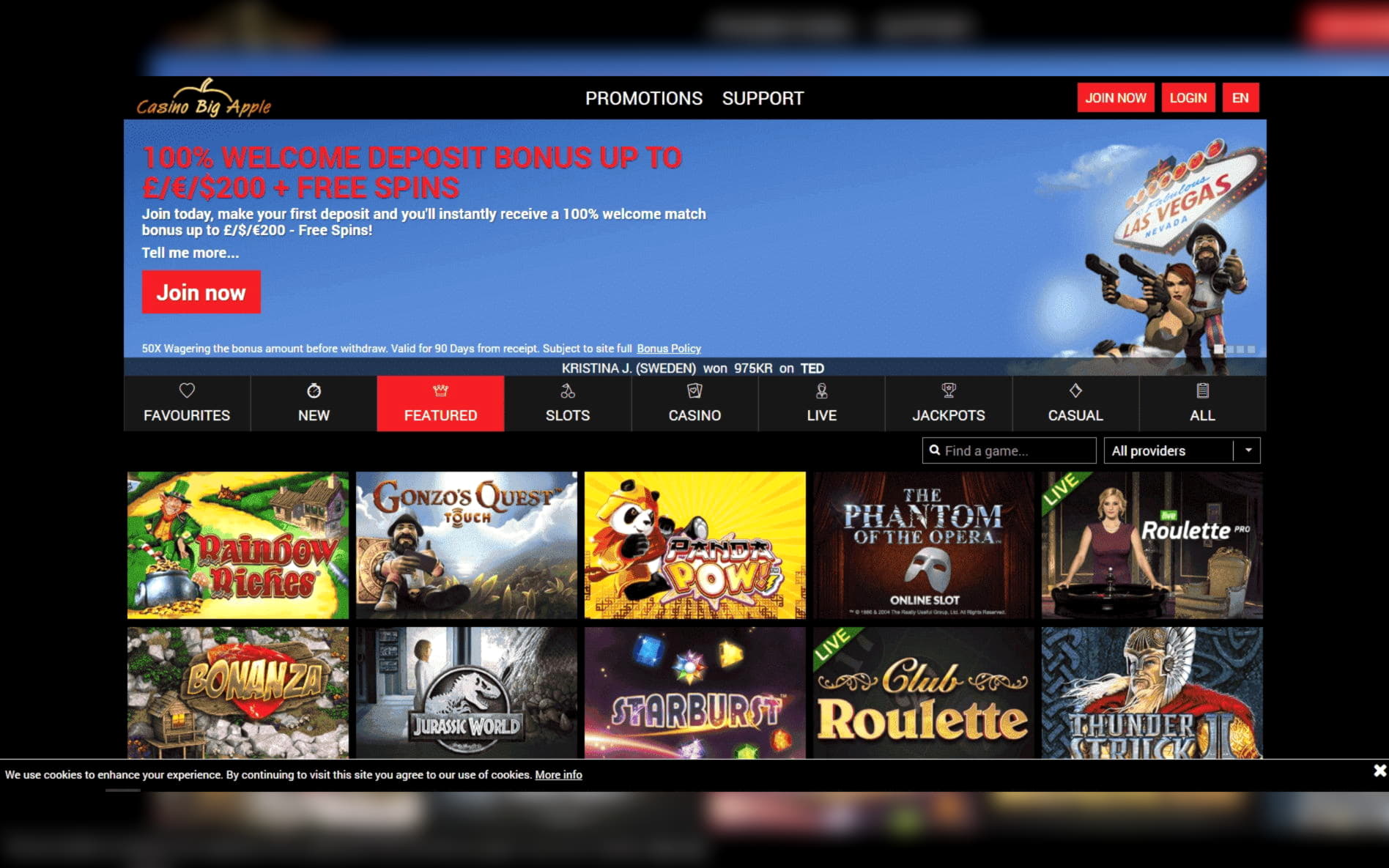 €920 Free Casino Tournament at Vera and Jhon Casino