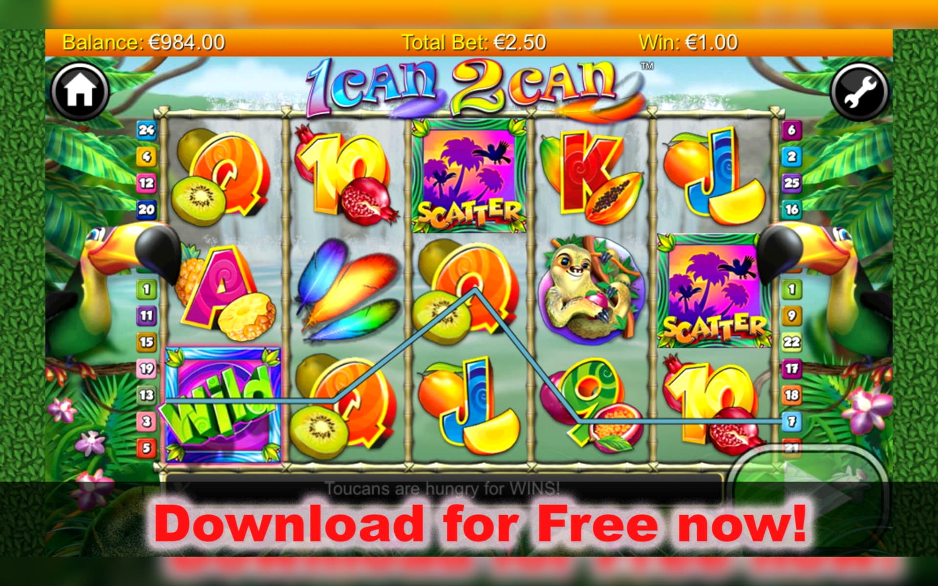 80 Free casino spins at 777 Casino