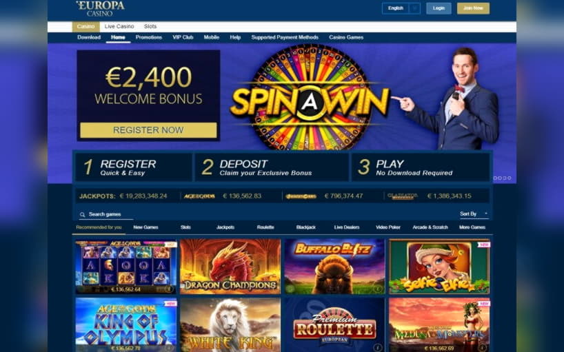EUR 2325 No Deposit Bonus Casino at Genesis Casino
