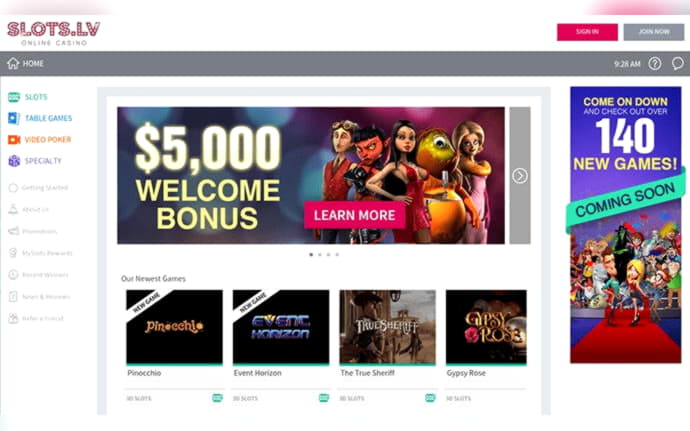 430% Deposit Match Bonus at Casino com