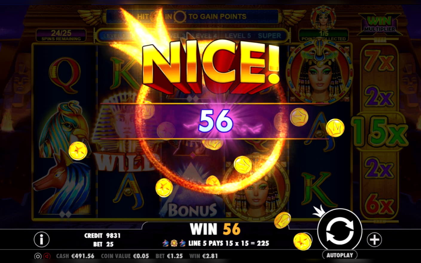 €430 Daily freeroll slot tournament at Casino com