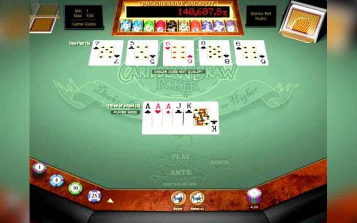 260% Signup casino bonus at 777 Casino