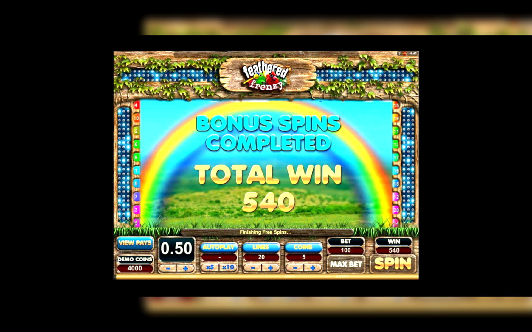 250 Free spins at Cherry Casino