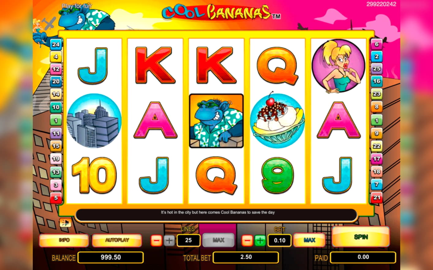 EUR 330 Free chip casino at Vera and Jhon Casino