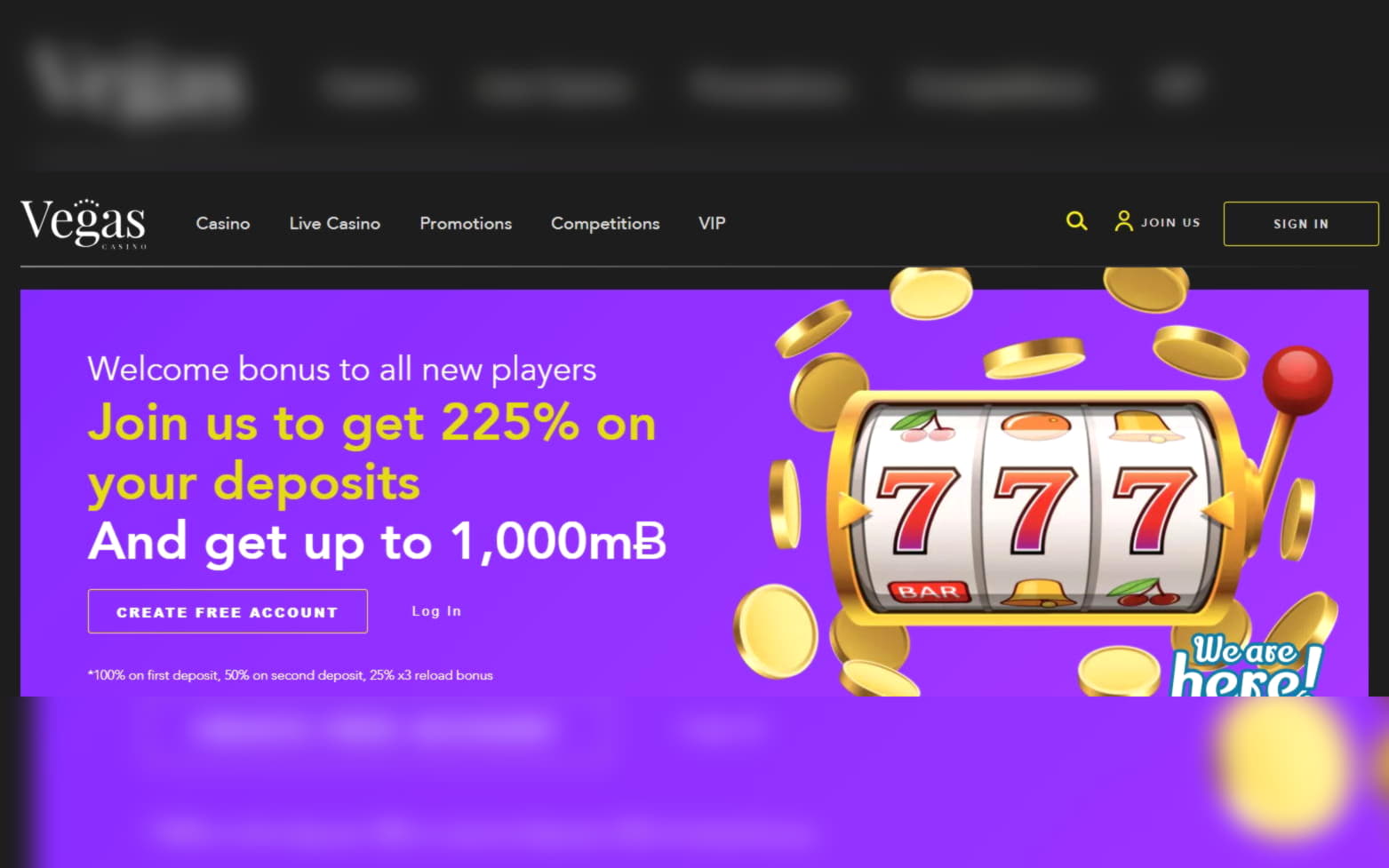 875% Best signup bonus casino at Genesis Casino