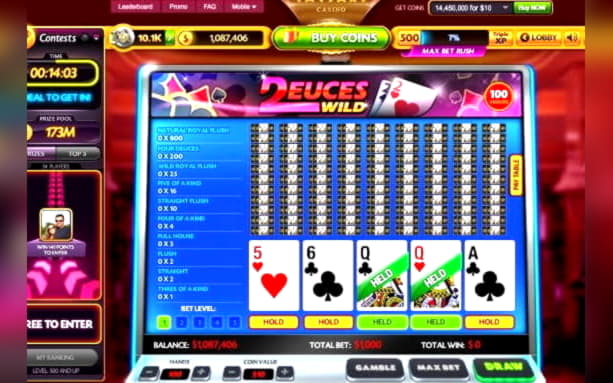 520% casino match bonus at Genesis Casino