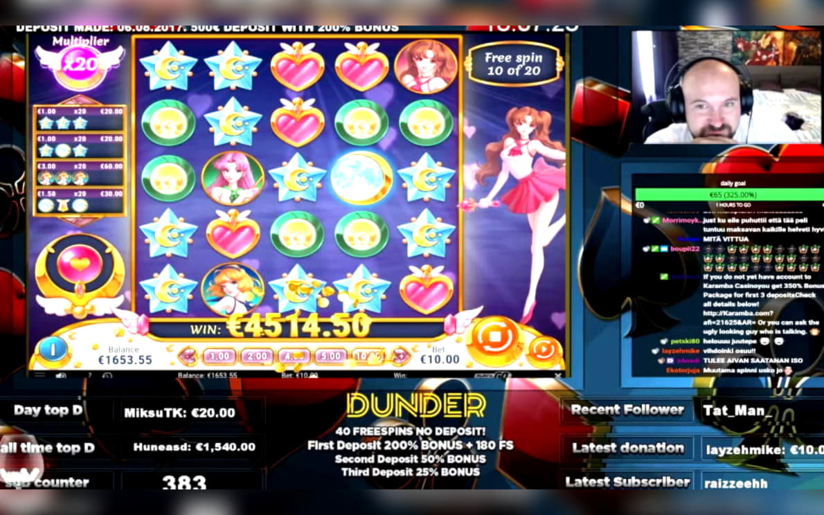 EURO 1750 No Deposit at Spinrider Casino