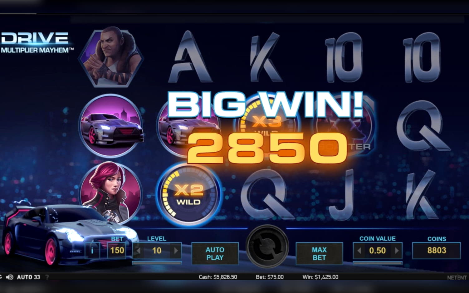130 Free Spins right now at Party Casino