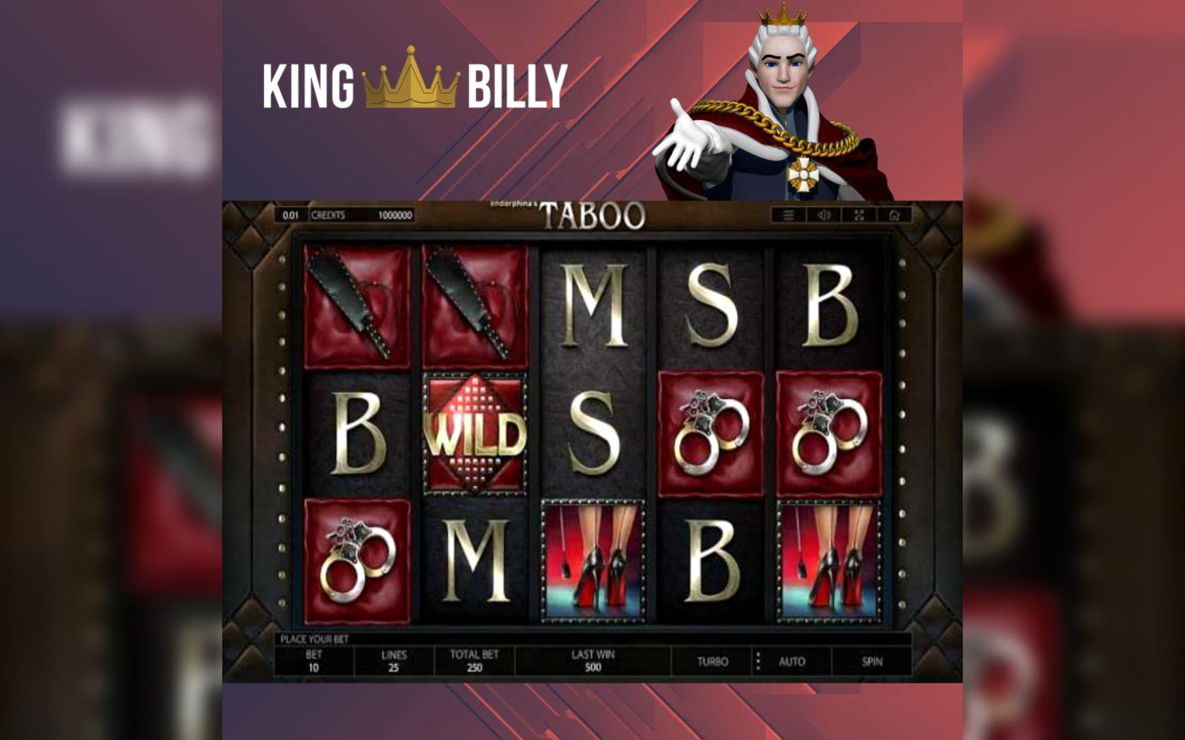 Eur 645 Free Casino Ticket at Kaboo Casino