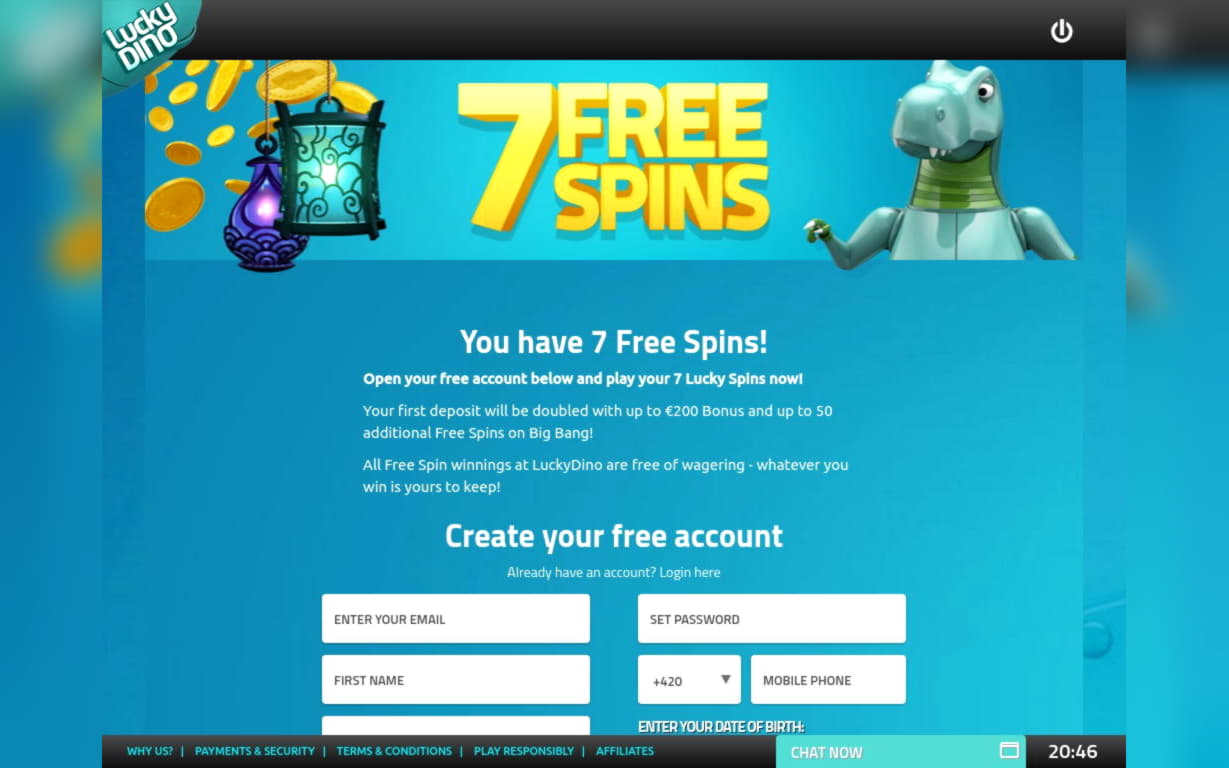 570% Best Signup Bonus Casino at Energy Casino