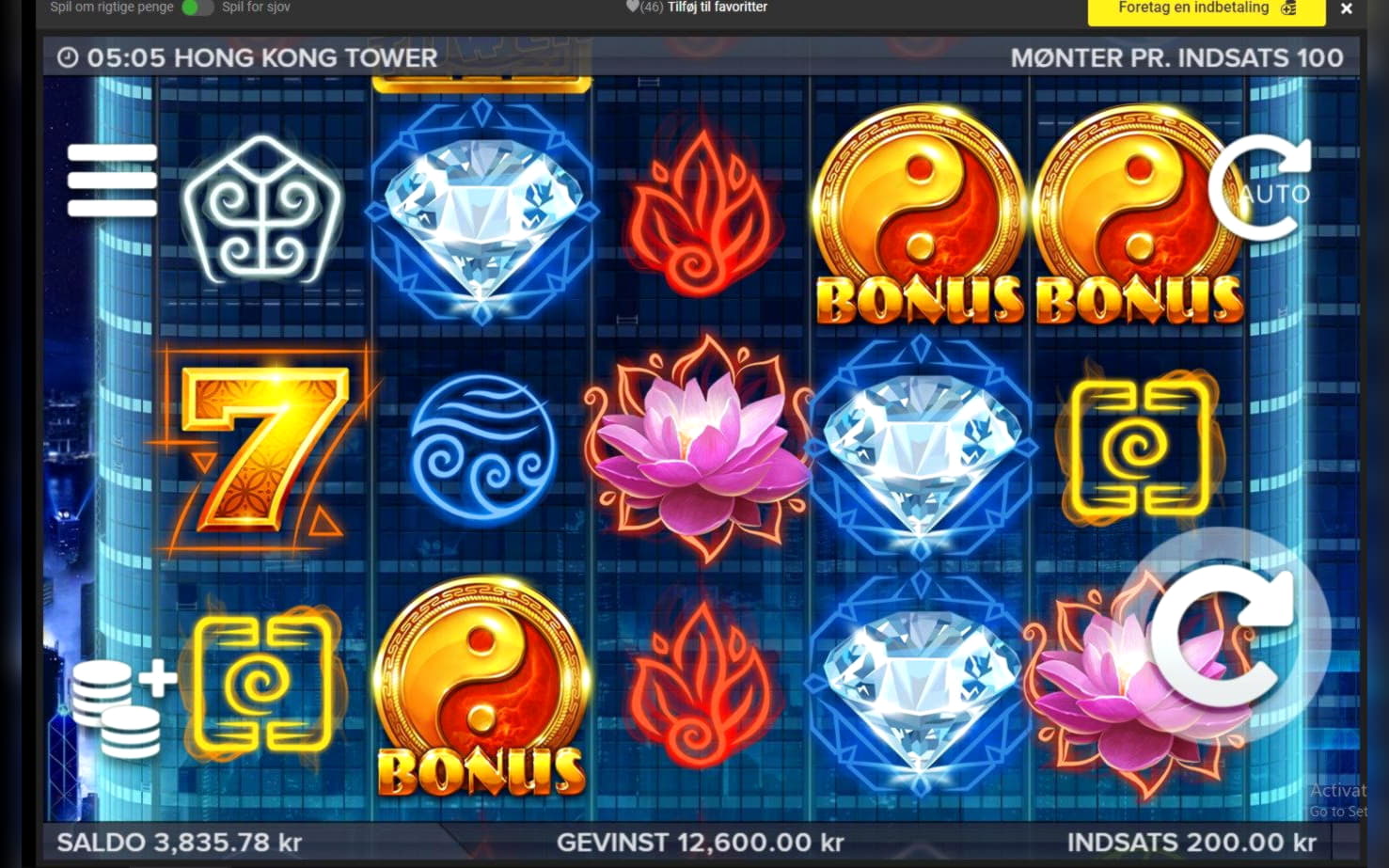685% Match at a Casino at Genesis Casino