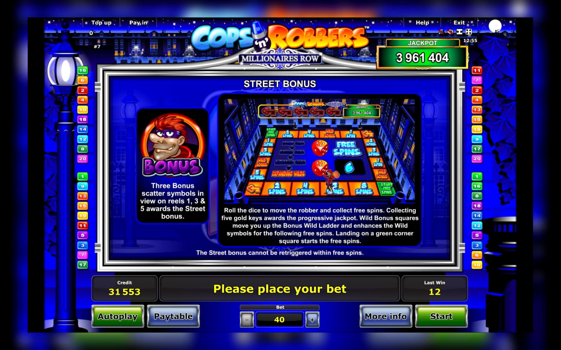 EUR 285 Daily freeroll slot tournament at Casino Shadowbet