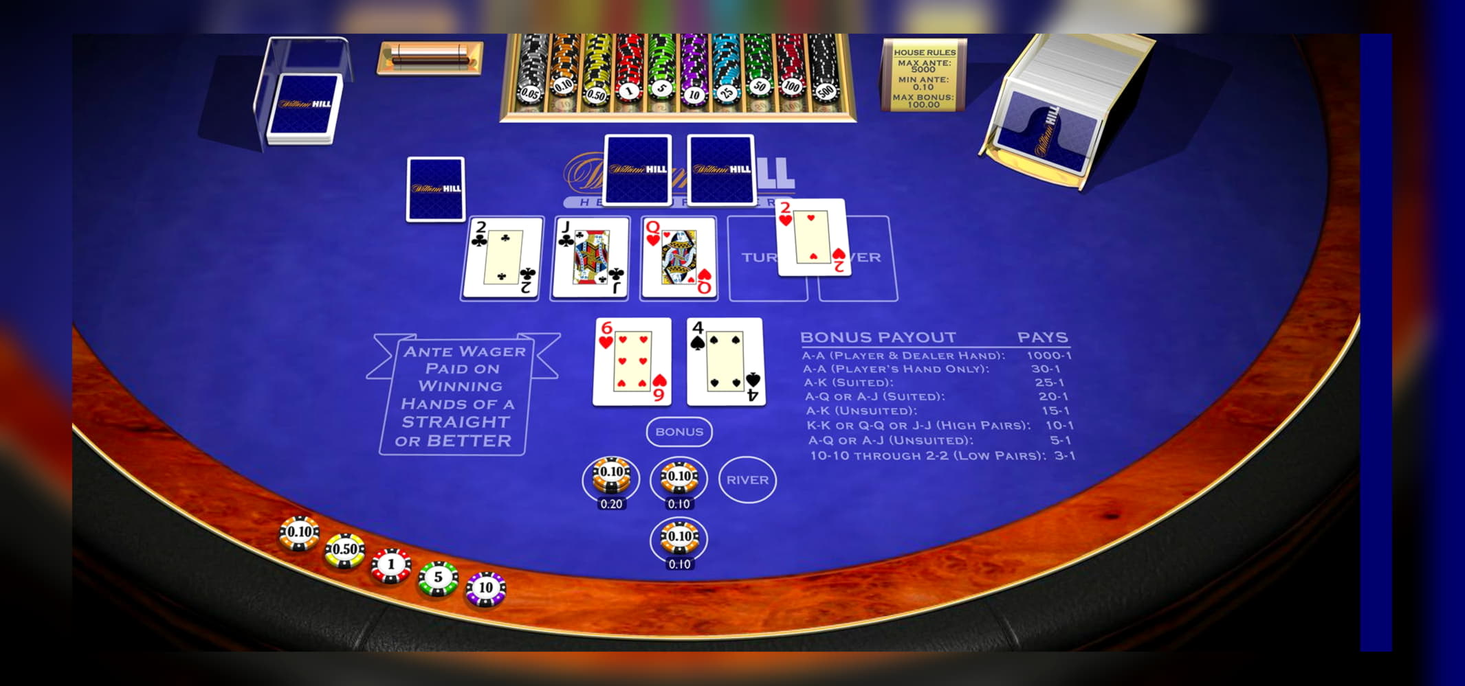 570% Match Bonus Casino at Vera and Jhon Casino