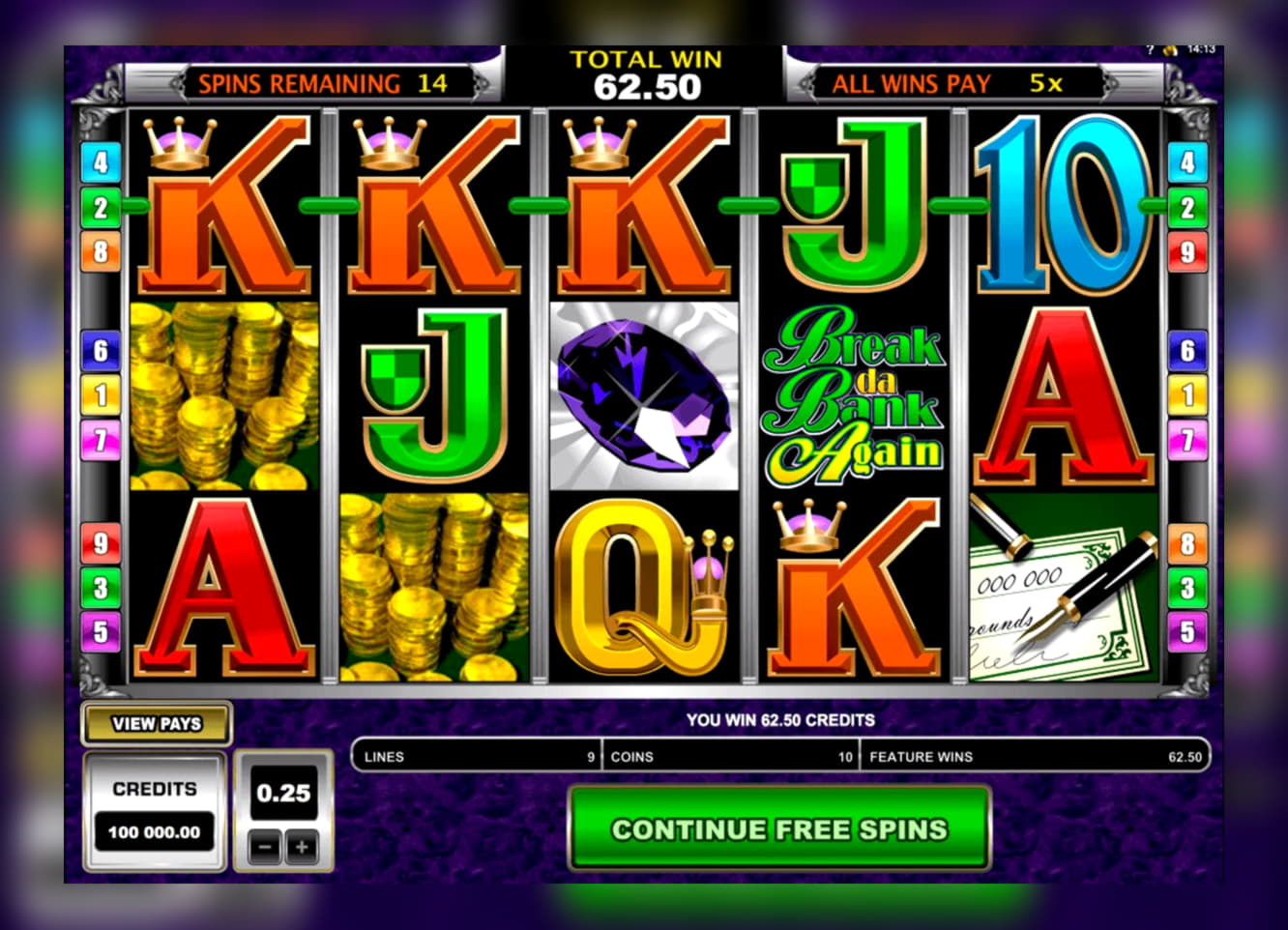 €88 Daily freeroll slot tournament at Party Casino