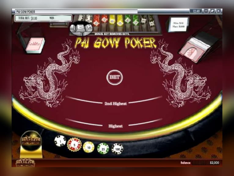765% Match bonus casino at Vegas Paradise Casino