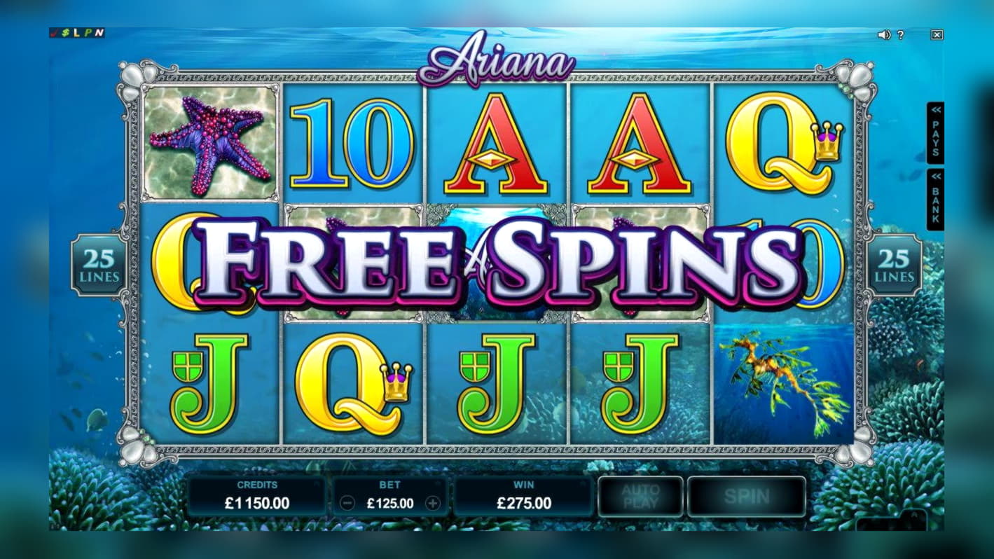 70 Free Spins no deposit casino at Party Casino