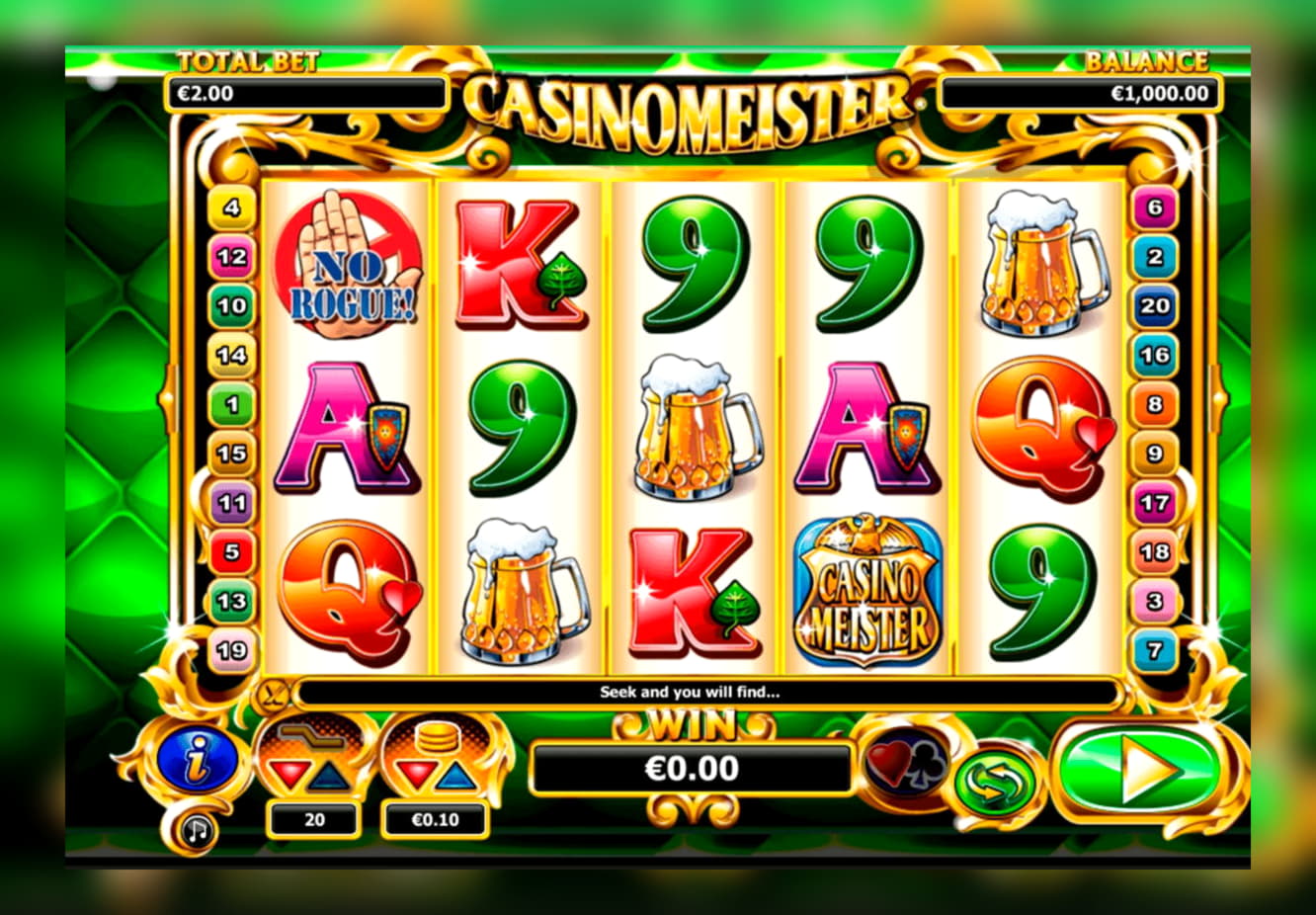77 Free spins no deposit at Vera and Jhon Casino
