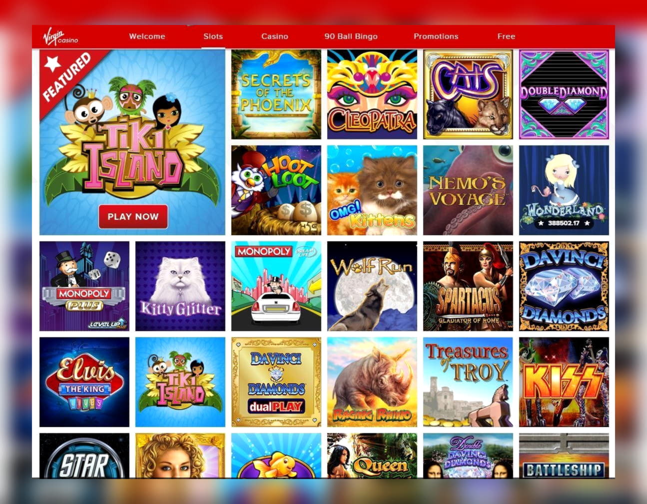 $390 FREE Casino Chip at William Hill Casino