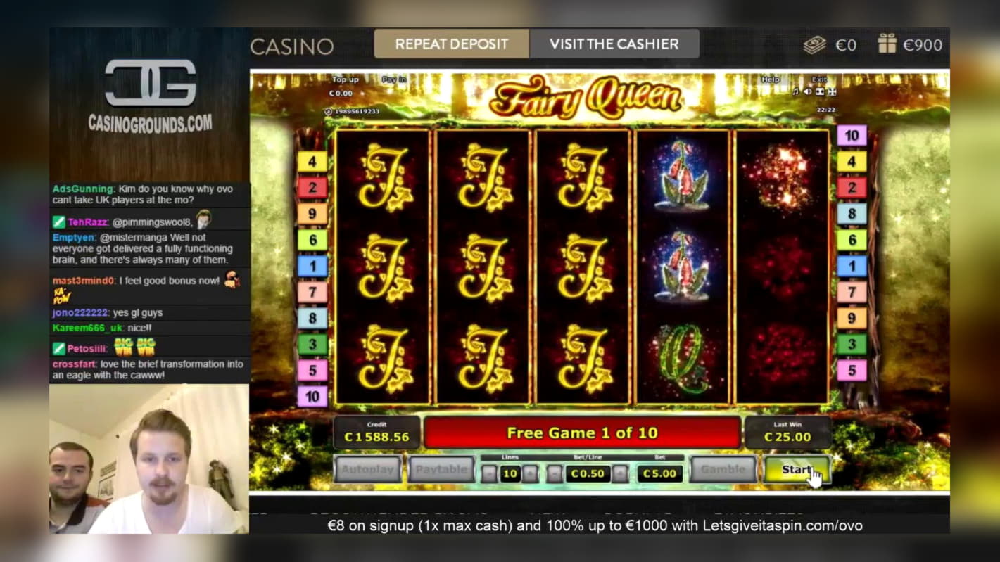 195% casino match bonus at Vera and Jhon Casino
