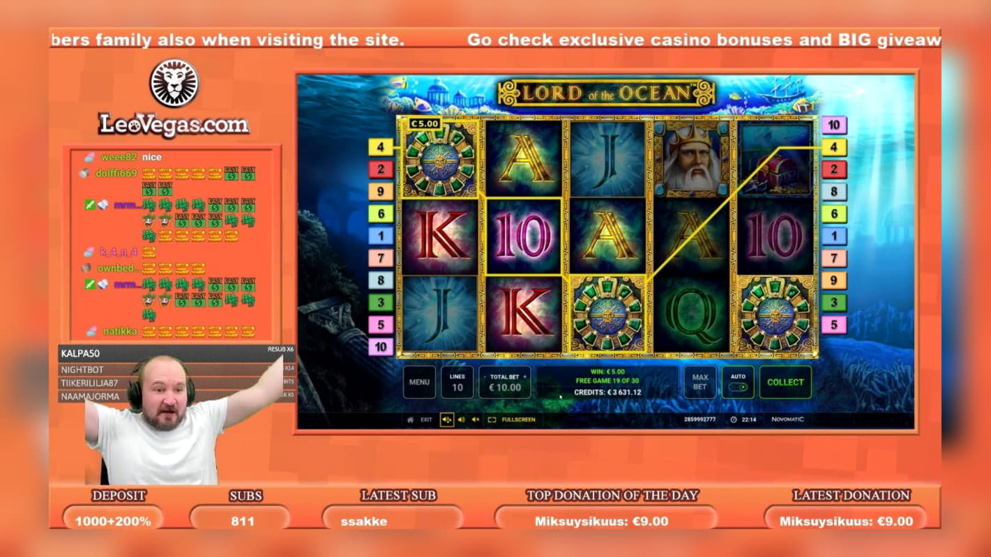 99 Loyalty Free Spins! at Vegas Paradise Casino