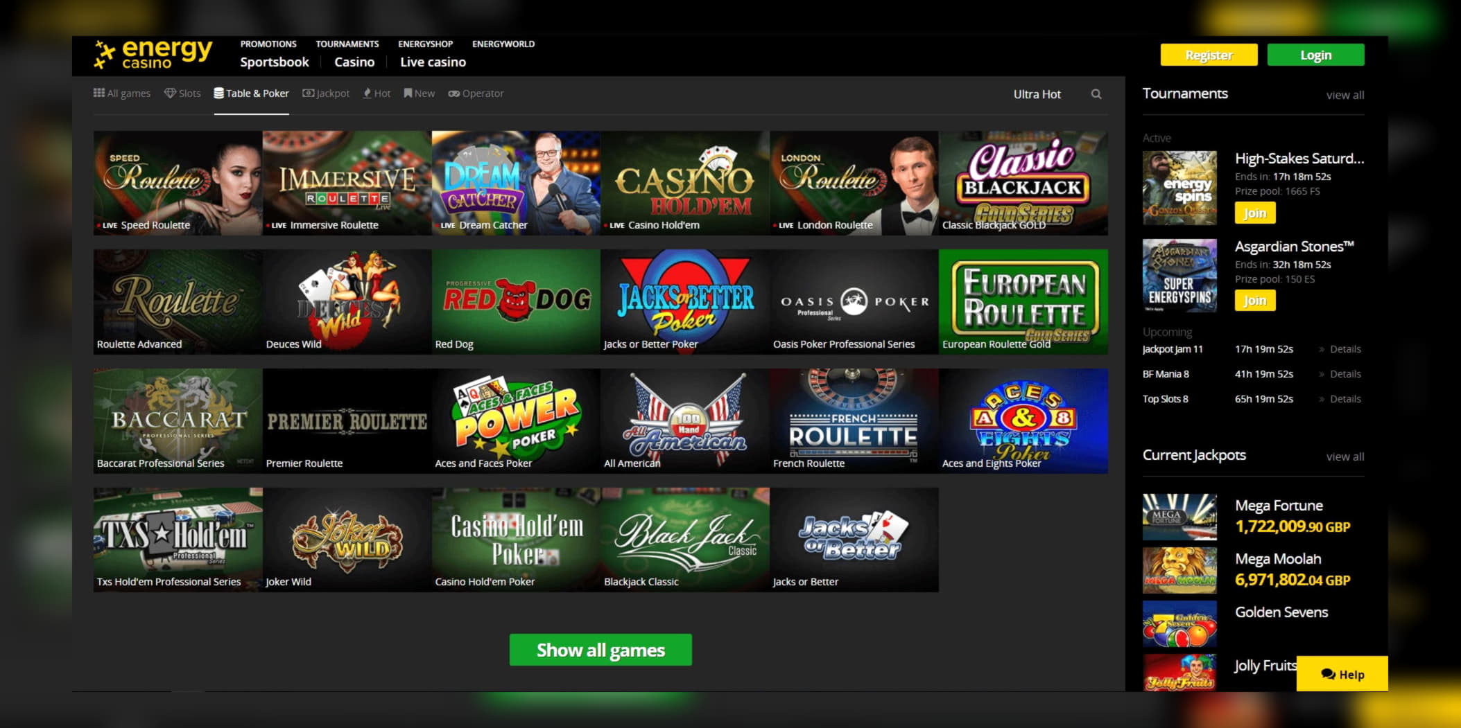 44 Free casino spins at Spinrider Casino