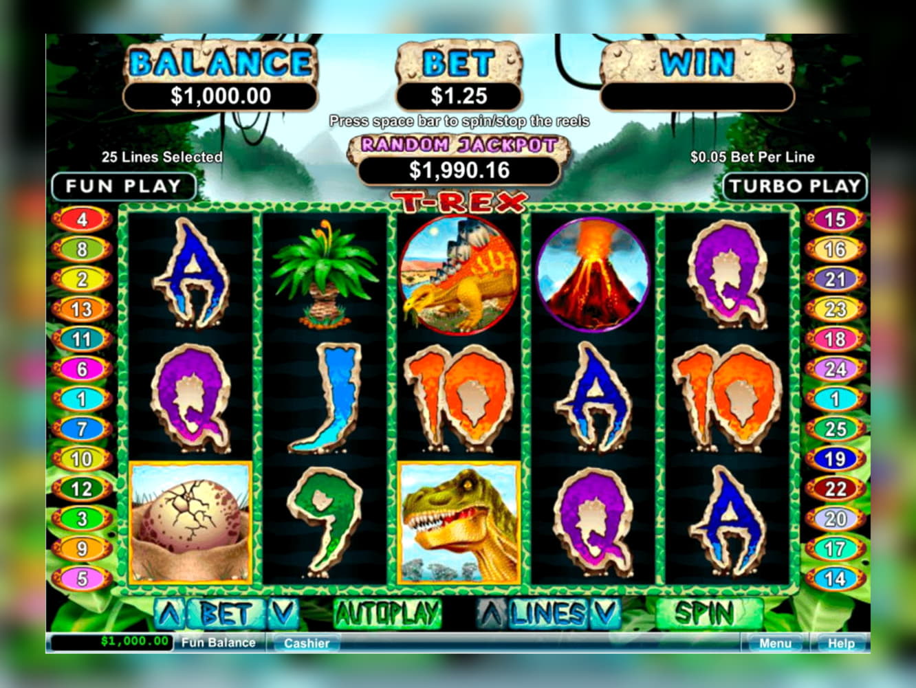€85 free chip at High Roller Casino