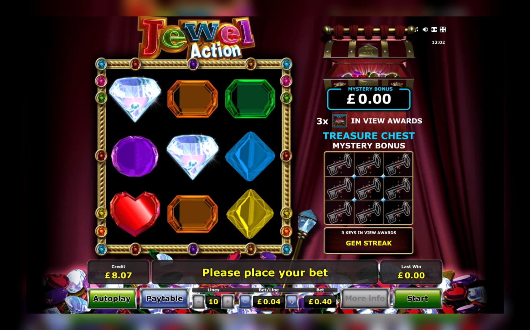 €555 Free chip at bWin Casino
