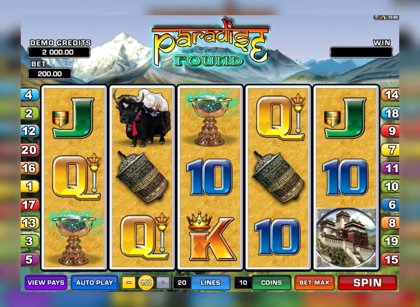 £22 Online Casino Tournament at Energy Casino