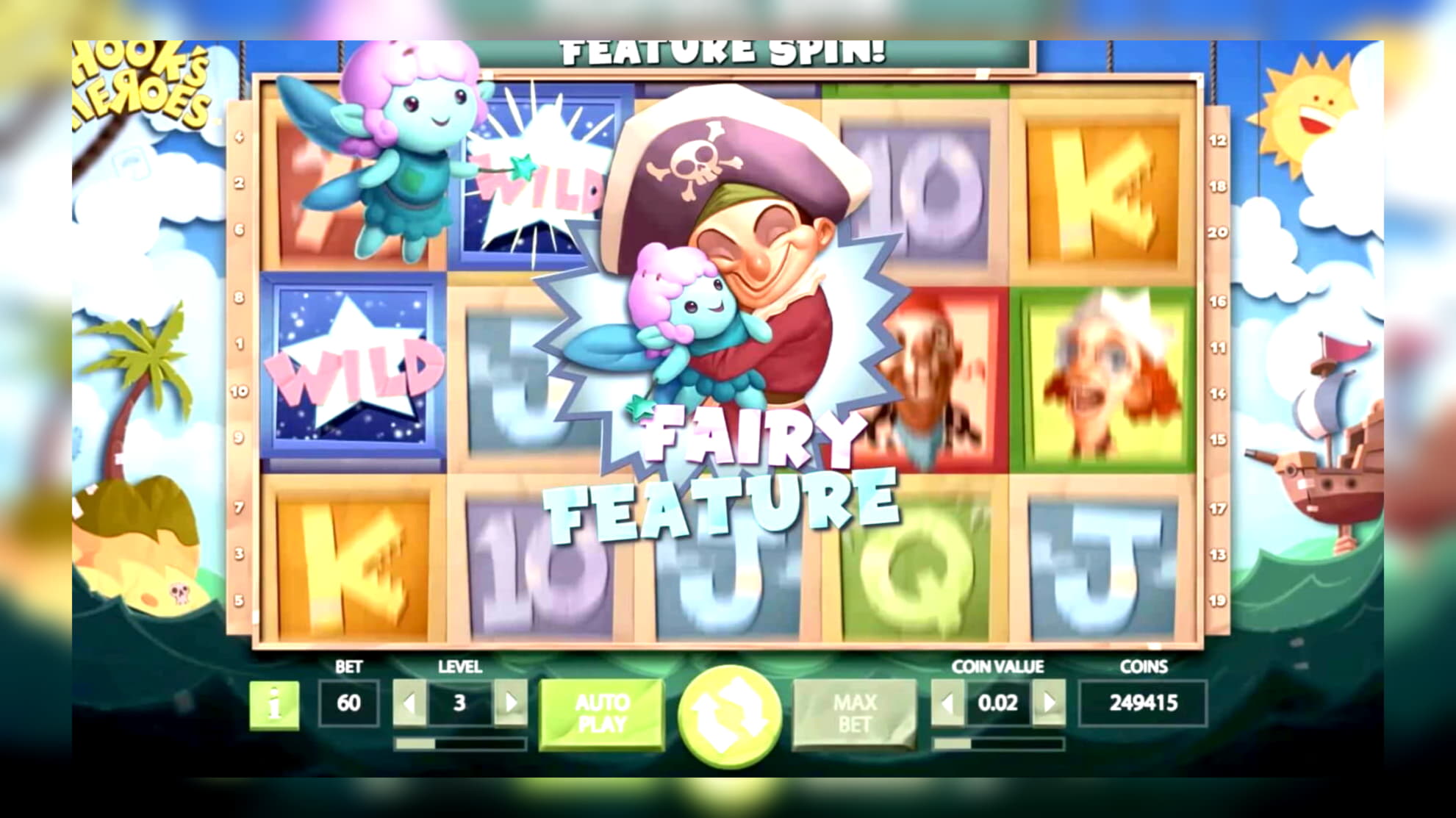 170 Free Spins no deposit at Sloty Casino